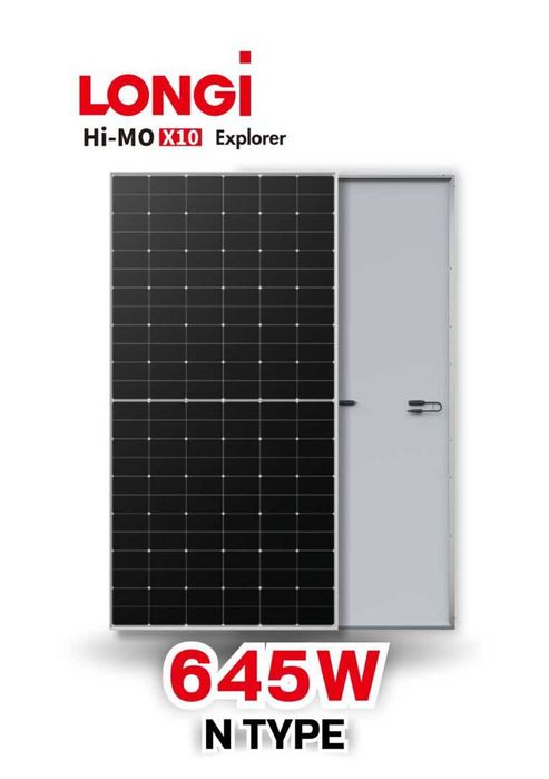 Kit Autoconsumo Monofásico 8 Painéis Longi 645w Fox ESS H1-3.7-E-G2