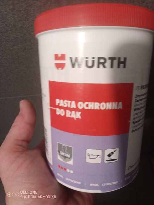 Wurth pasta ochrona do rąk