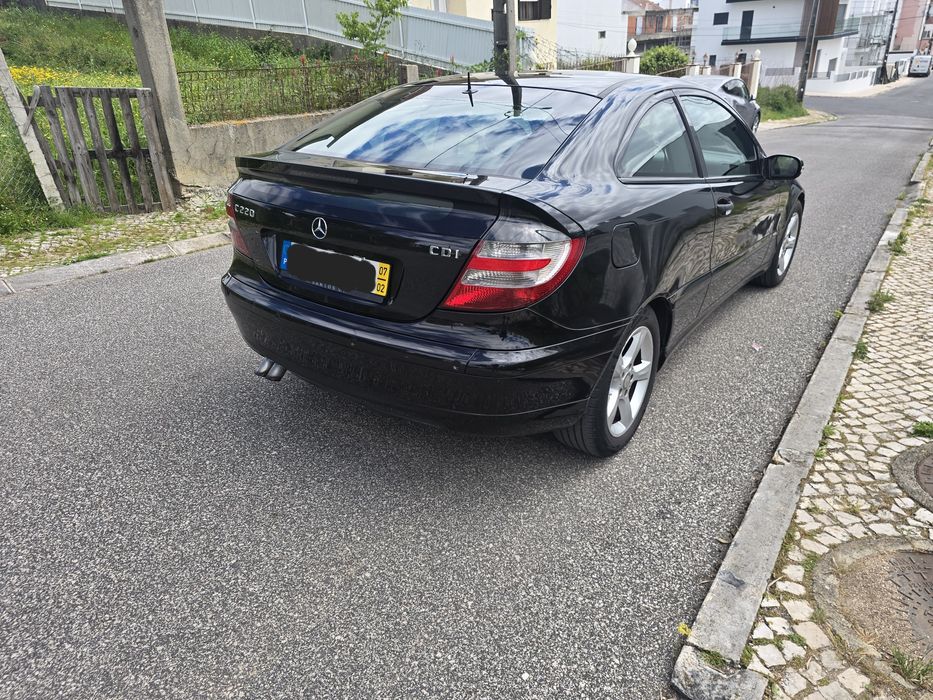 Mercedes classe c coupe 169000km reais iuc antigo sportcoupe