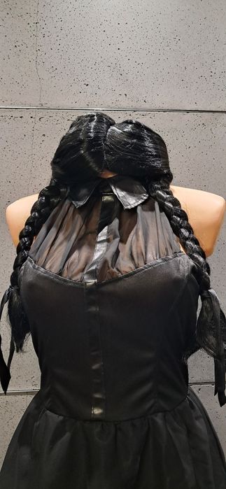 Strój przebranie kostium Wednesday Adams