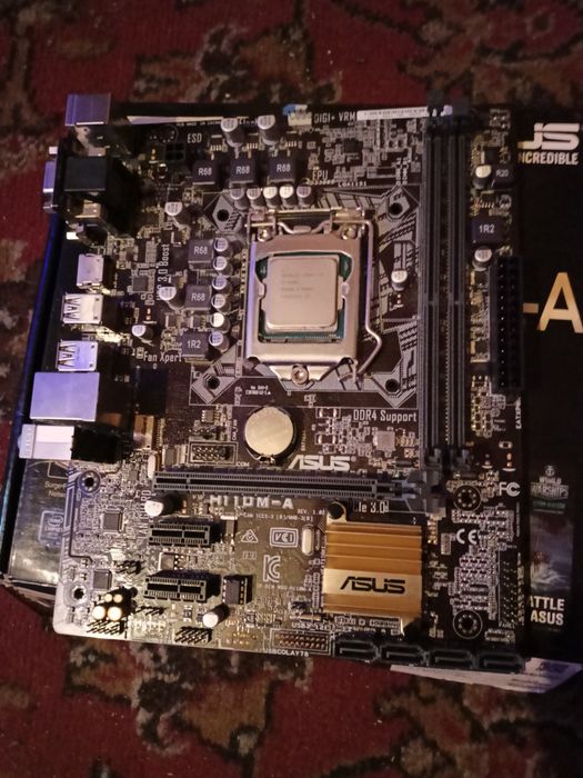 Płyta ASUS H110M-A + procesor i3