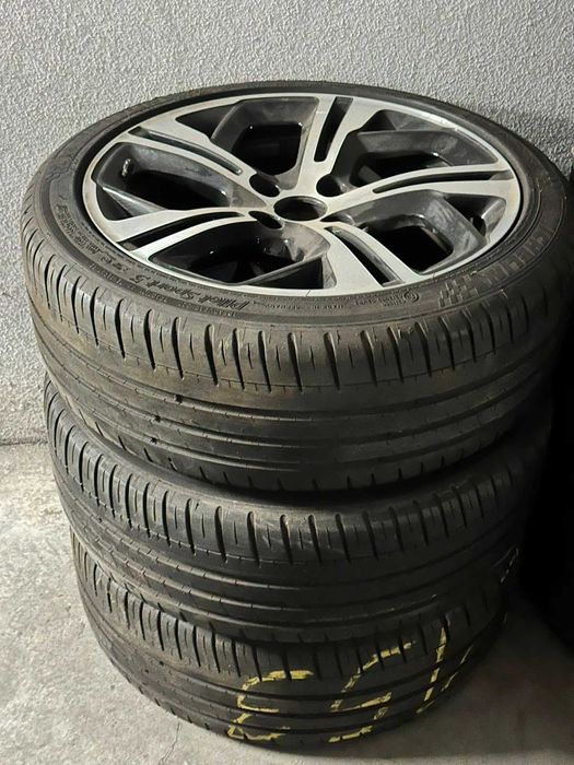4 Jantes 17" + 4 Pneus Michelin 205/45 R17