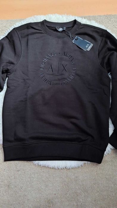 Mega bluza czarna Armani Exchange XL