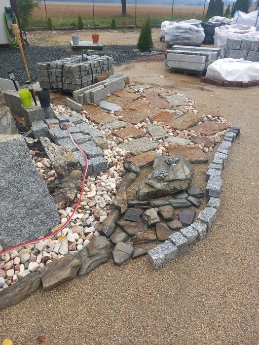 Grysy Otoczaki Kora Antracytowa Dalmatyńczyk Gnejs Otoczaki