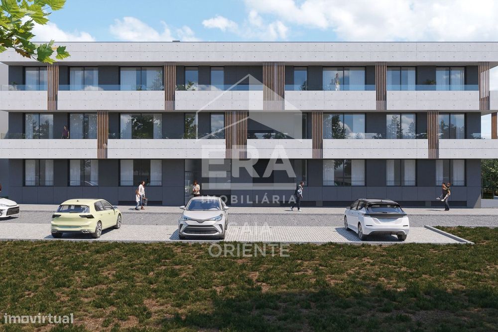 Apartamento T2 Novo no Último Piso com Varanda