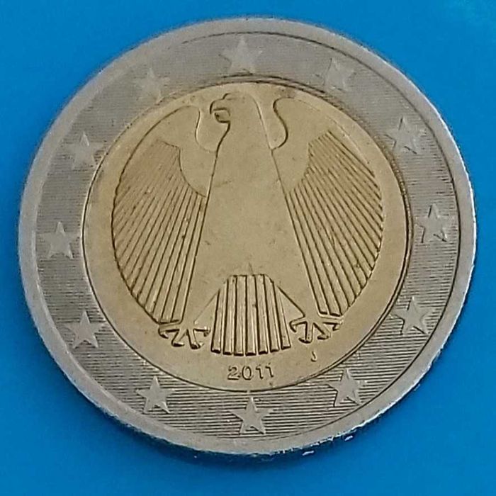 2 Euros de 2011 Letra J da Alemanha