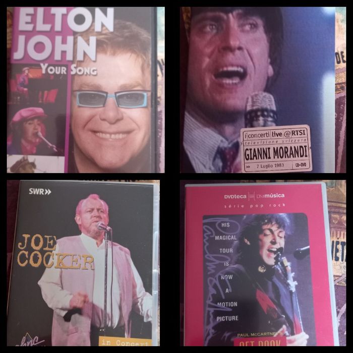 DVD's de música/imagem