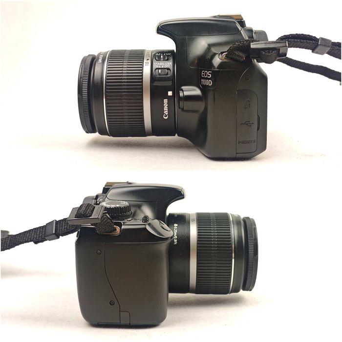 Дзеркальний фотоапарат Canon EOS 1100D KIT 18-55mm 8Gb [Пробіг затвору 21518 знімків]