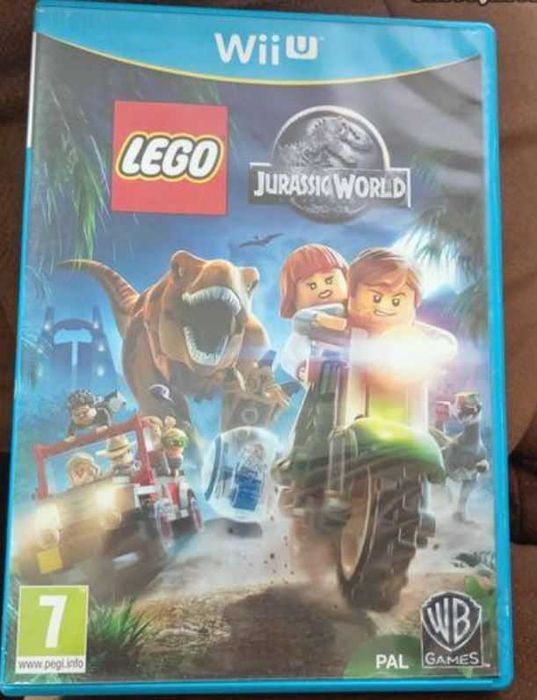 Jogo WII U LEGO- Jurassic world-NOVO -  Ideal p presente aniv ou Natal