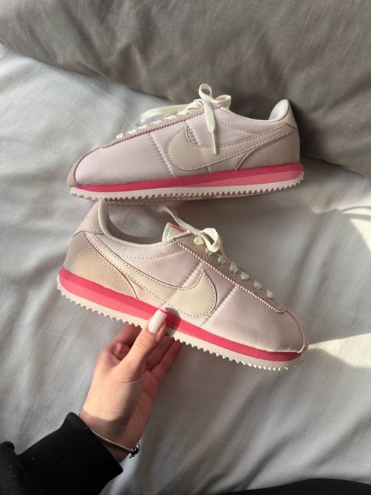 БЕЗКОШТОВНА ДОСТАВКА‼️Nike Cortez Light Soft Pink Coral(Рожеві),кортез