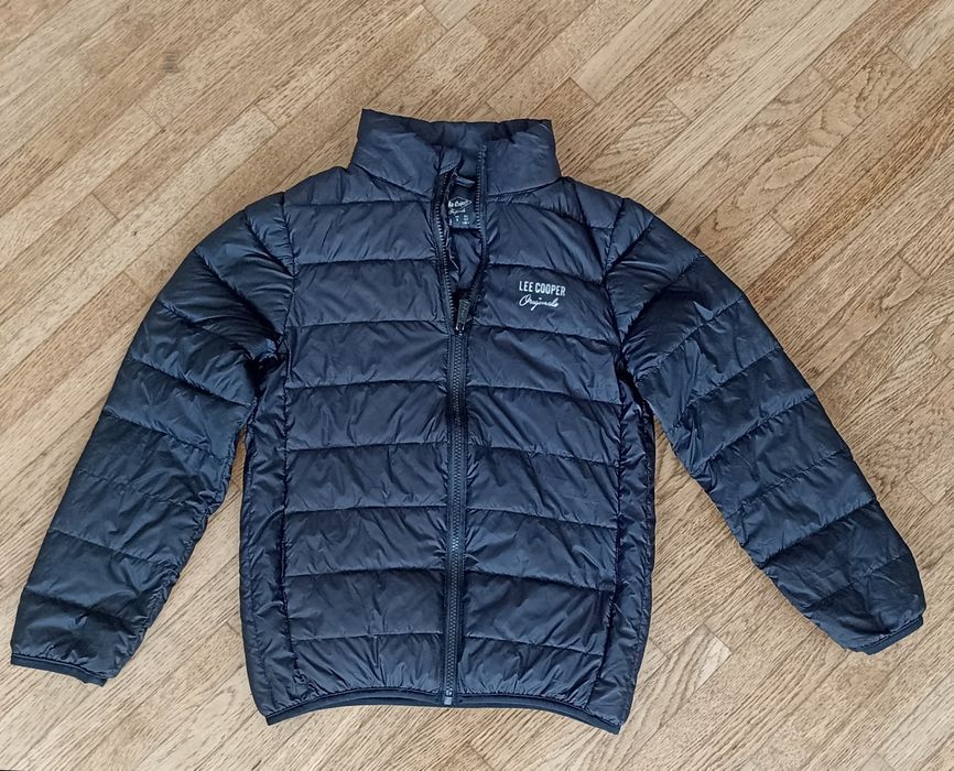 Куртка осіння пухова lee cooper, 122-128см,  пуховик, курточка, 7-8р