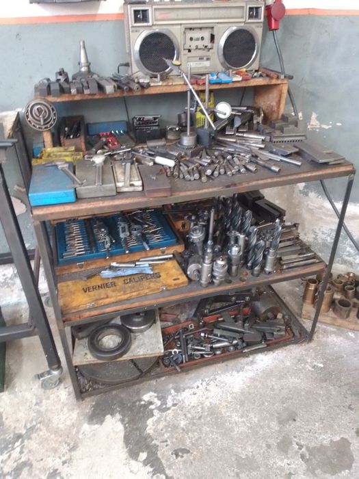 Oficina de tornearia e fresagem