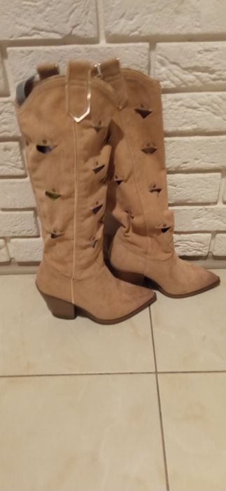 Kowbojki ażurowe Sweet Shoes rozm. 37 idealne