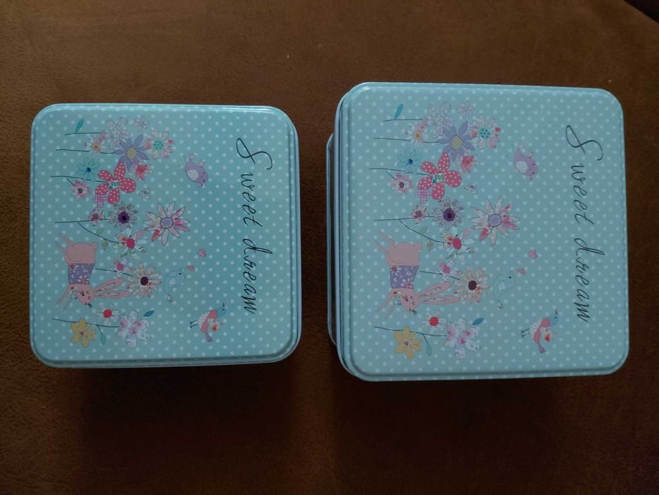 Набір жестяних коробок "Sweet dream", 2 шт.