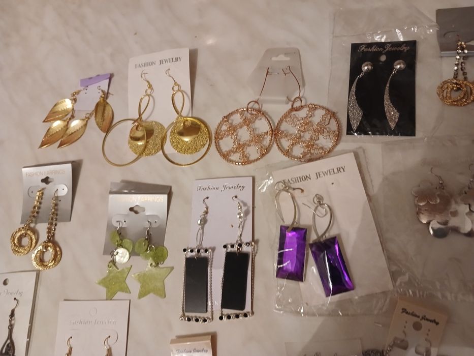 Сережки біжутерія нова! За все 100 грн