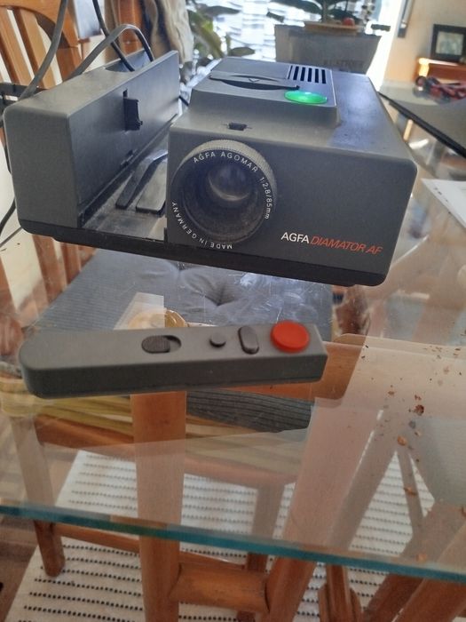 Projetor de slides vintage