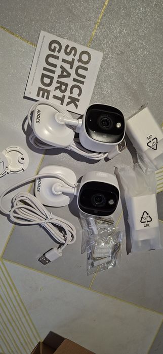 комплект бездротових IP-камер відеоспостереження AOQEE C1 2K