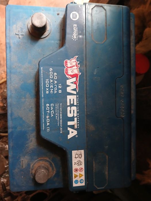 Акумулятор 60А, рабочий