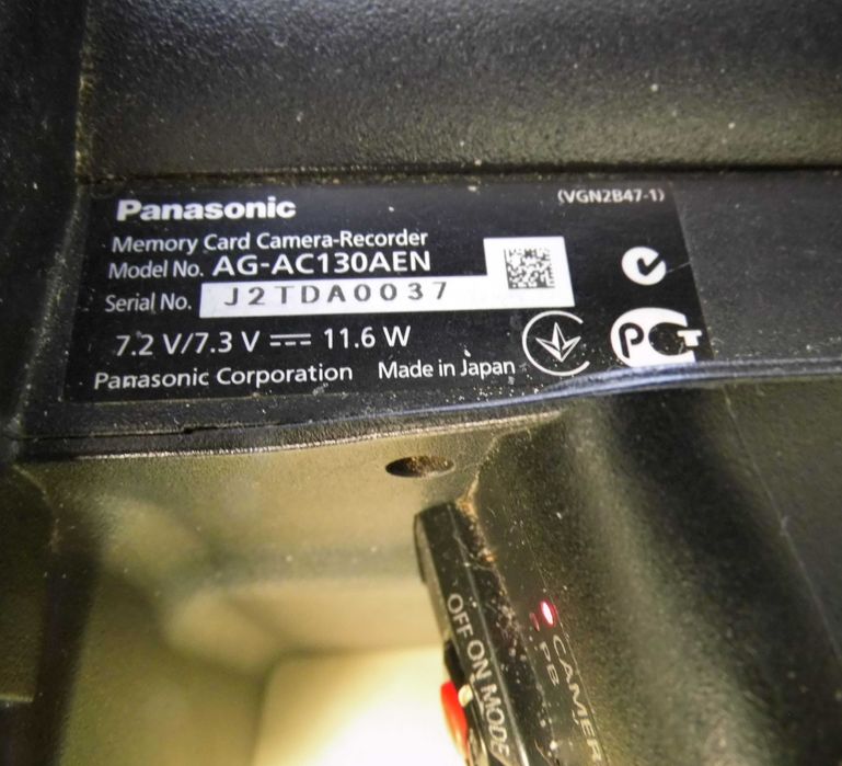 Відеокамера Panasonic AG-AC130AEN