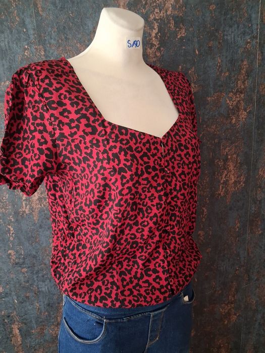 Body panterka cętki rozmiar XS oversize