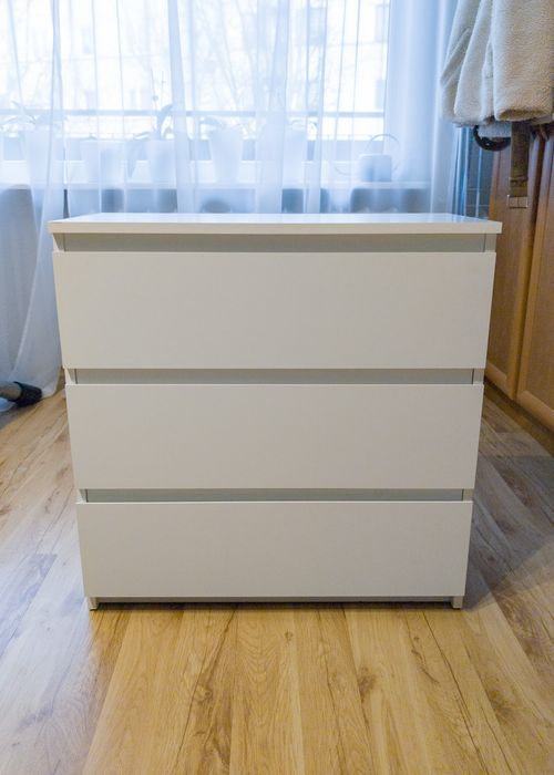 Komoda Biała 70x70x33