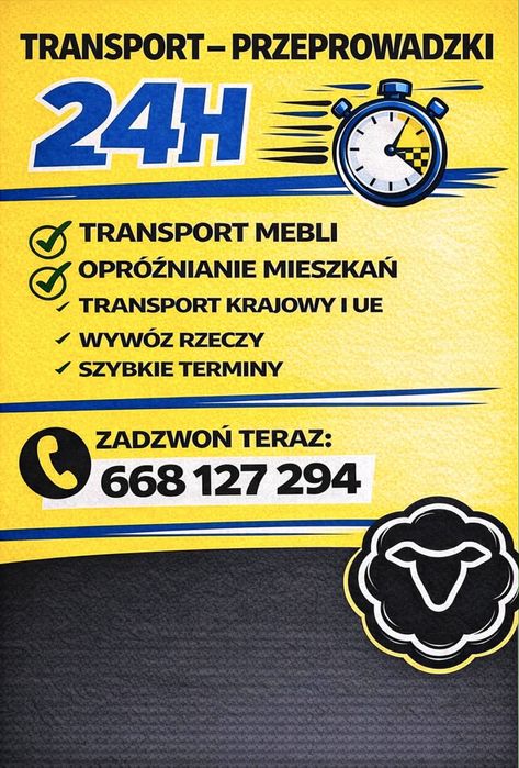 Transport BUS / Przeprowadzki / Meble,AGD