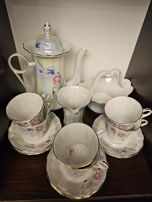 Кавовий сервіз Коростень фарфор