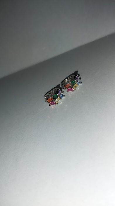 Kolczyki srebrne dla dziewczynki i kobiety