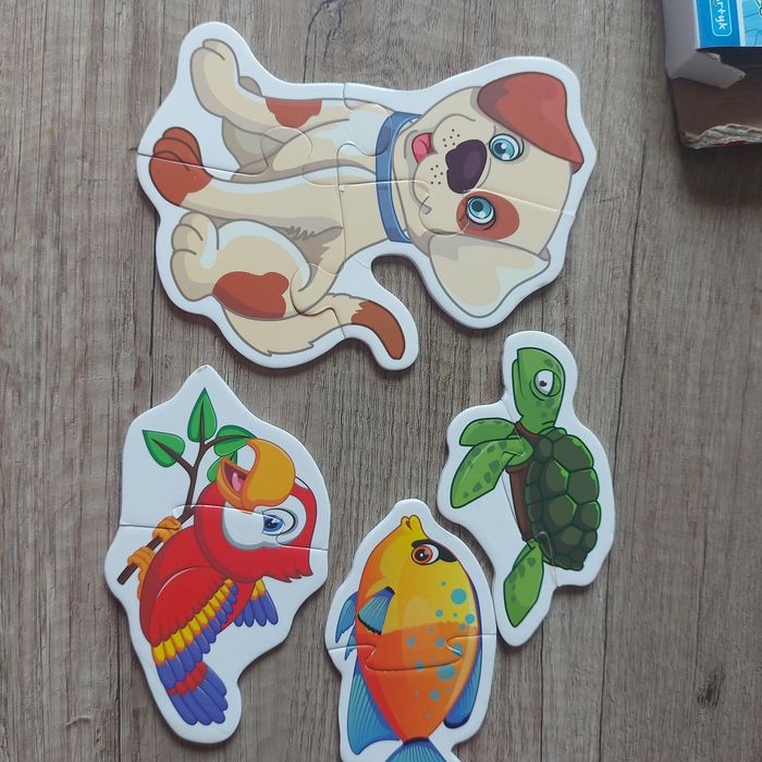 Puzzle zestaw 3 opakowania   dla maluchów
