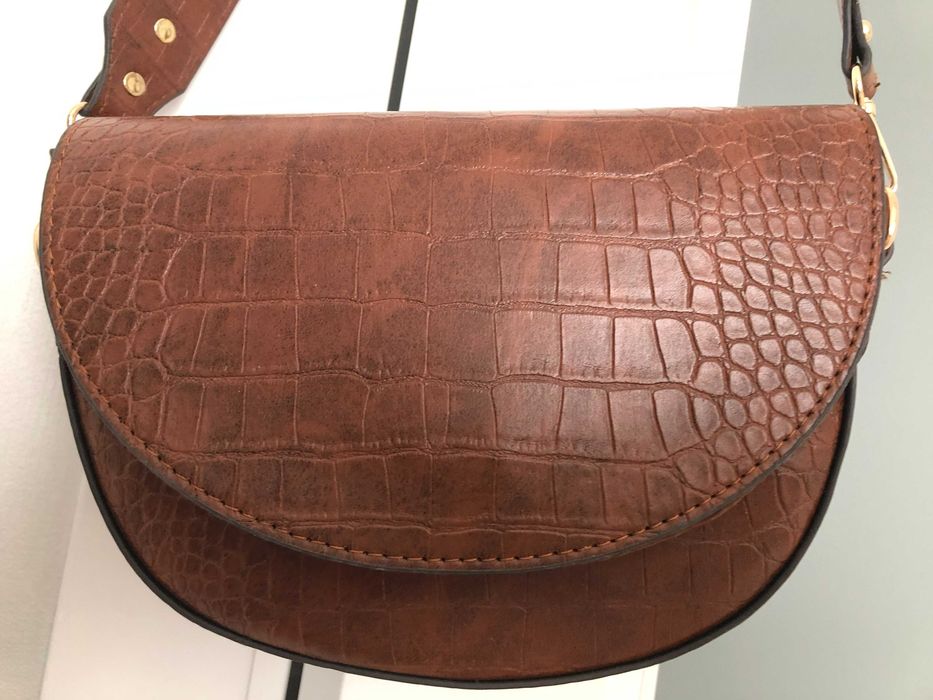 Жіноча  стильна сумочка   Нова коричнева сумка