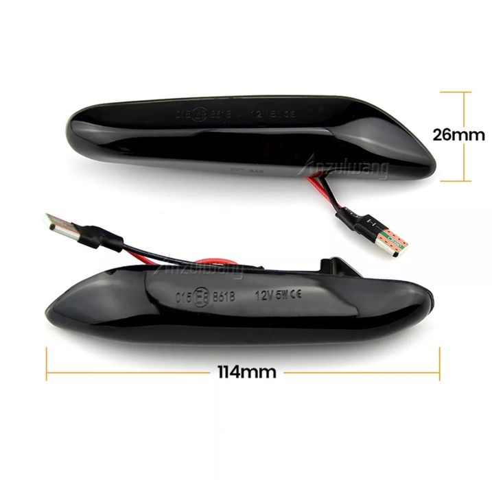 Динамични поворотники BMW E81 E82 E88 E46 E90 E91 E92 E93 E60 E61 E83