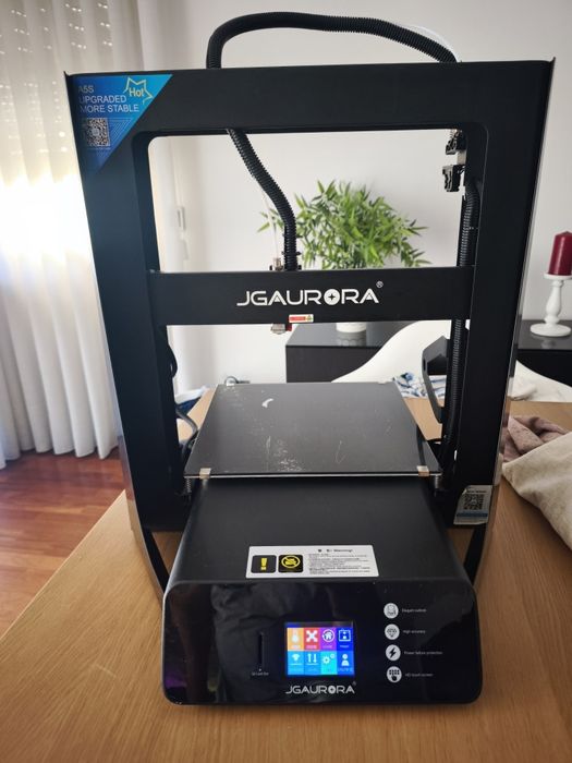 Vendo Impressora 3D JGAurora A5S – Excelente Estado e Grande Volume de Impressão