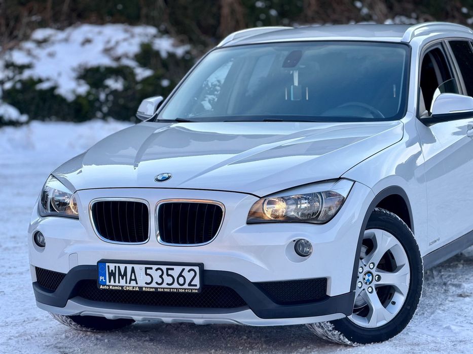 BMW X1 Biała Perła! Stan Pedantyczny. 2,0 diesel Zobacz