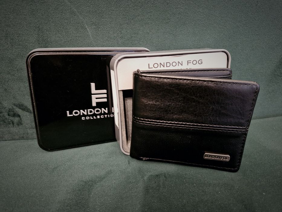 Portfel męski skórzany marki London Fog nowy