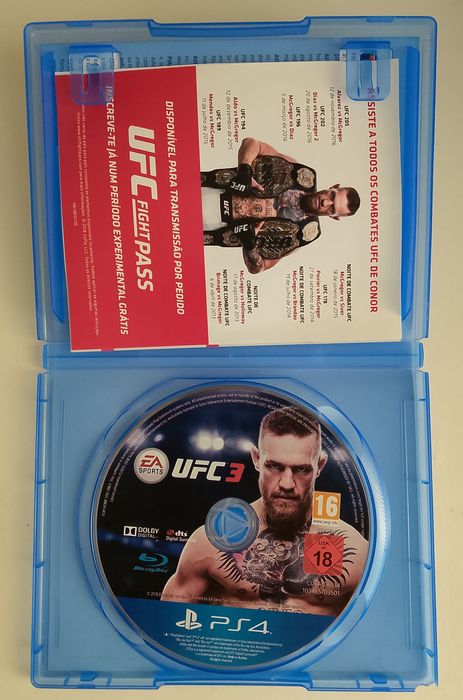 UFC 3 videojogo para PS4: