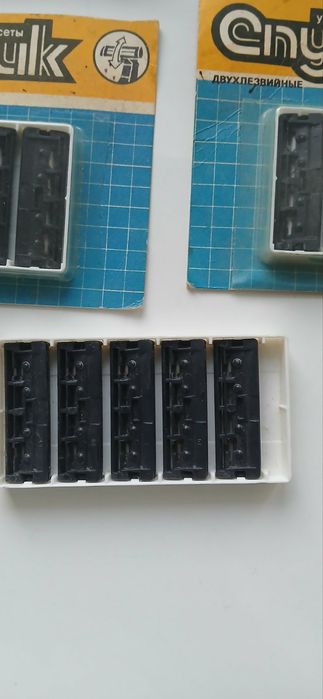 Кассеты лезвия для бритья СССР к