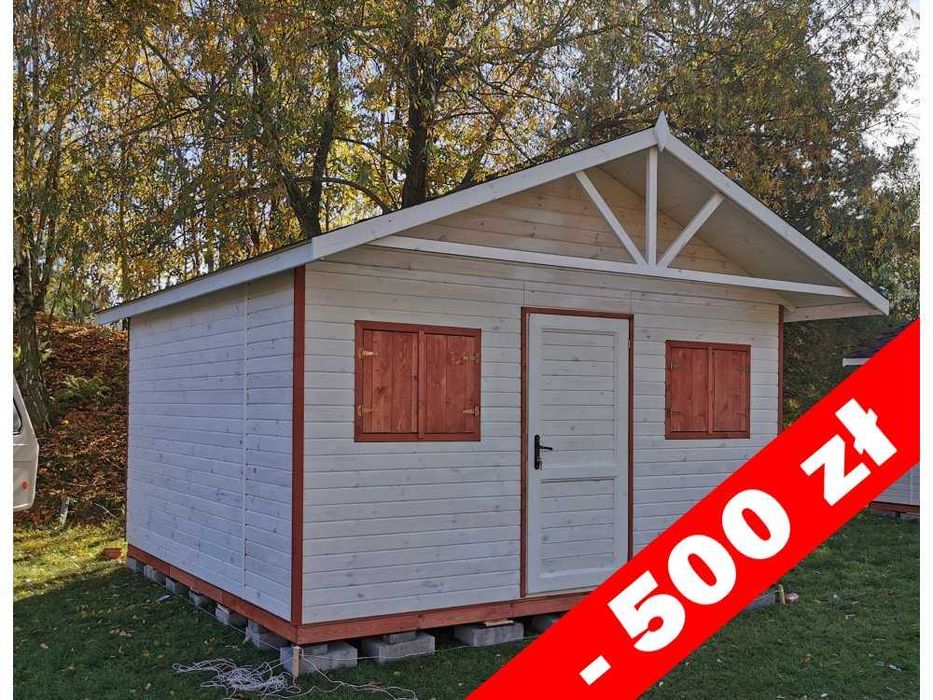 Dostępny od ręki! Domek narzędziowy, drewniany,domek drewniany,3x3