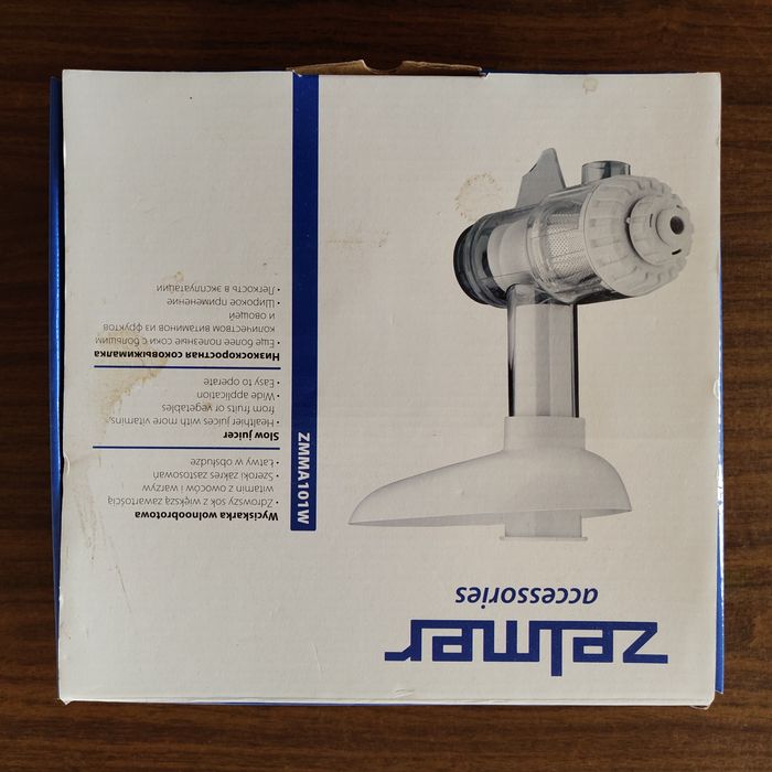 Wyciskarka wolnoobrotowa ZMMA101W Zelmer