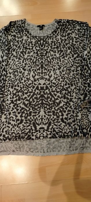 Ładna Duża Tunika oversize H&M w panterkę L stan idealny