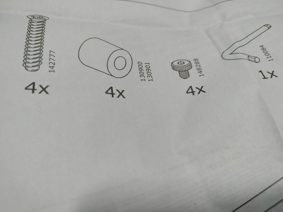 Complement 50x58   10 embalagens seladas do IKEA