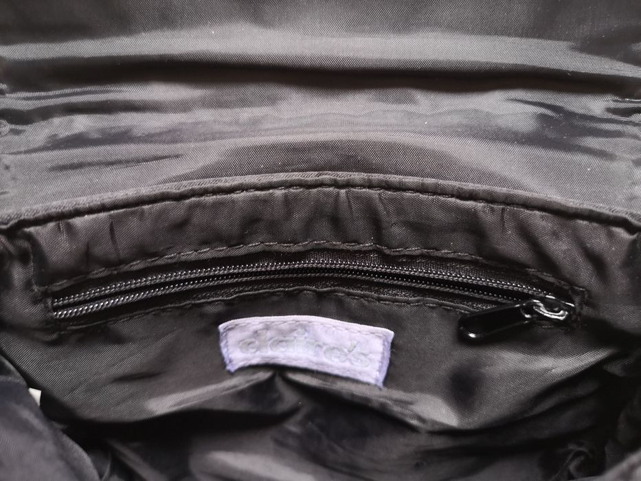 Czarna mini elegancka torebka