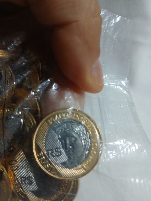 50 moedas 1 Real 2024 Original BCB