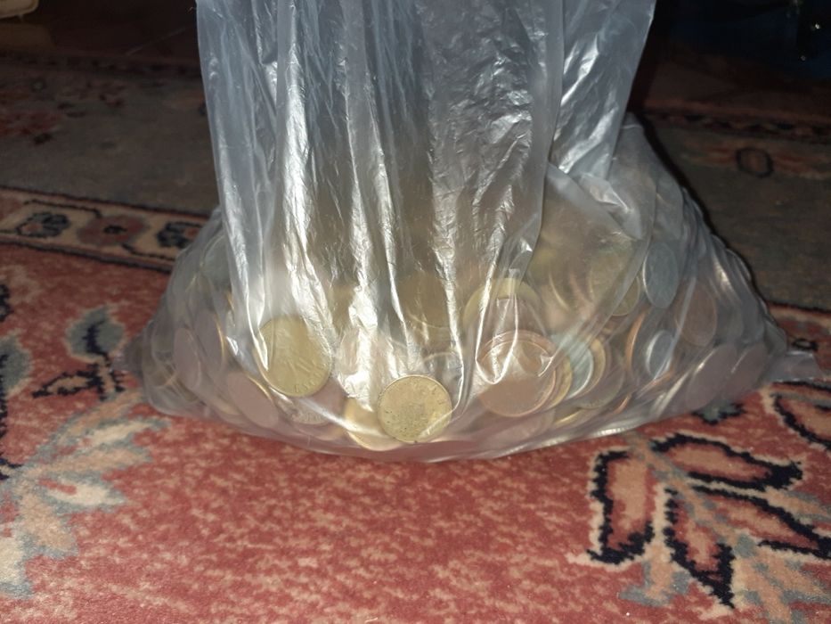 12KG de moedas portuguesas