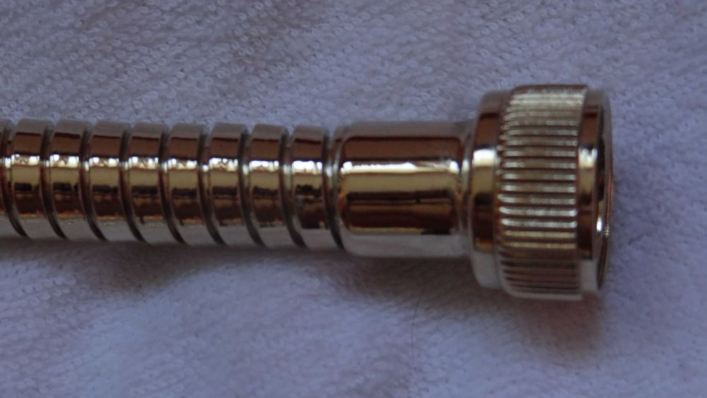 Wąż prysznicowy złoty