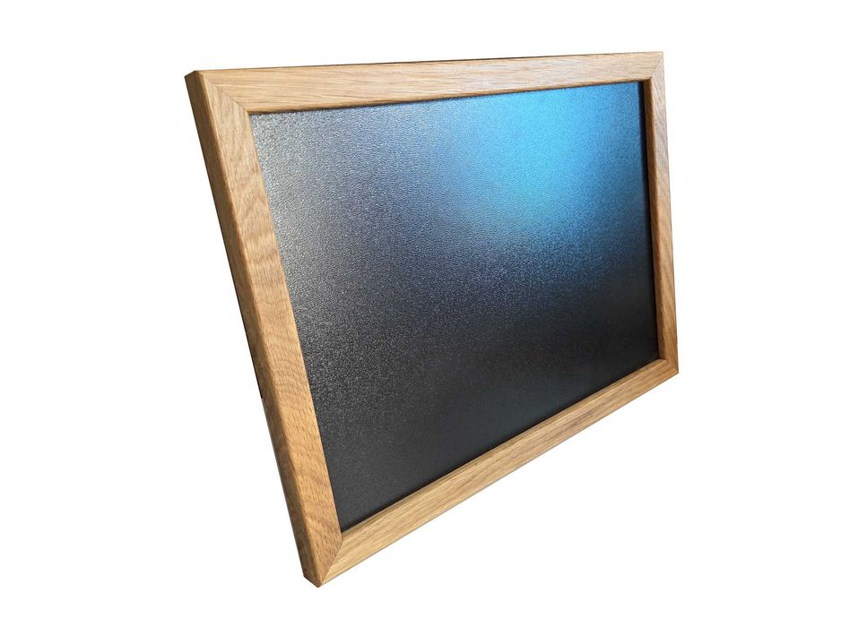 Dębowa Drewniana Tabliczka z płytą do pisania