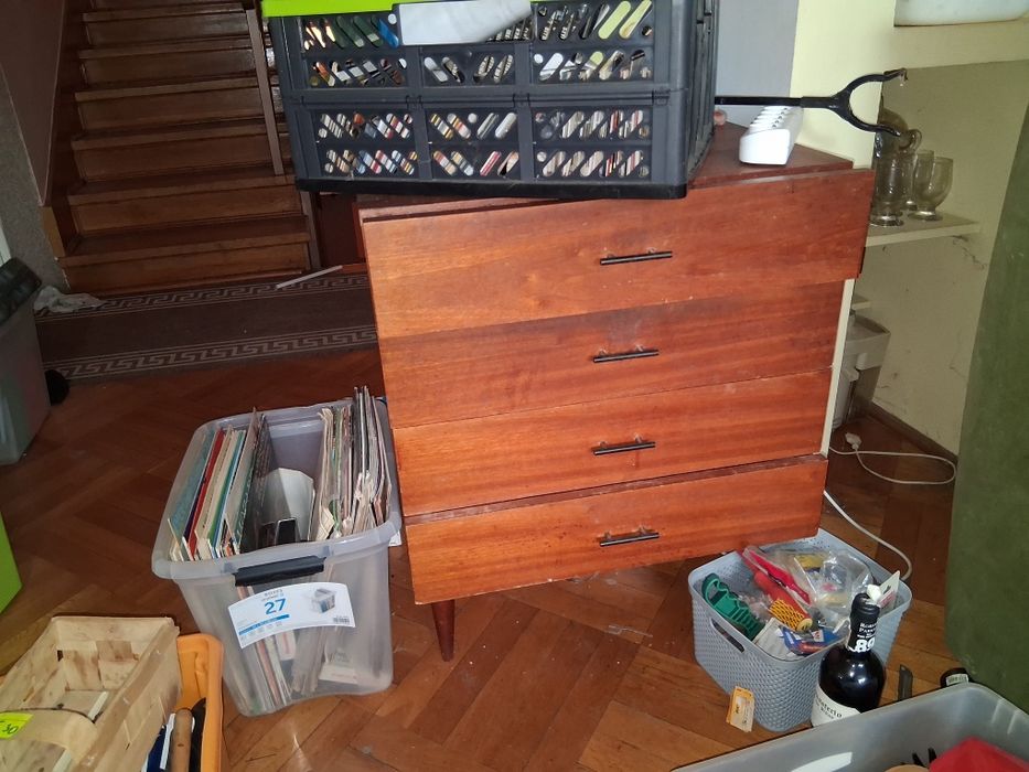 Komoda prl fornirowana