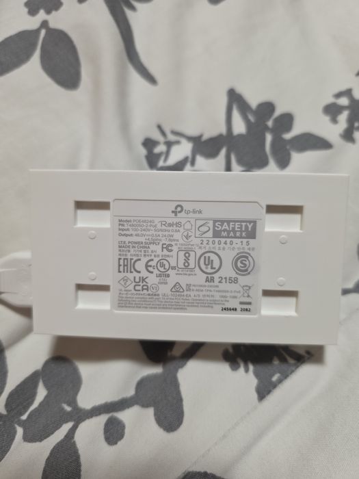 Tp-Link poe zasilacz 24v i 48v