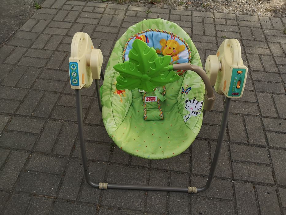 Bujaczek z pozytywką fisher Price rainforest