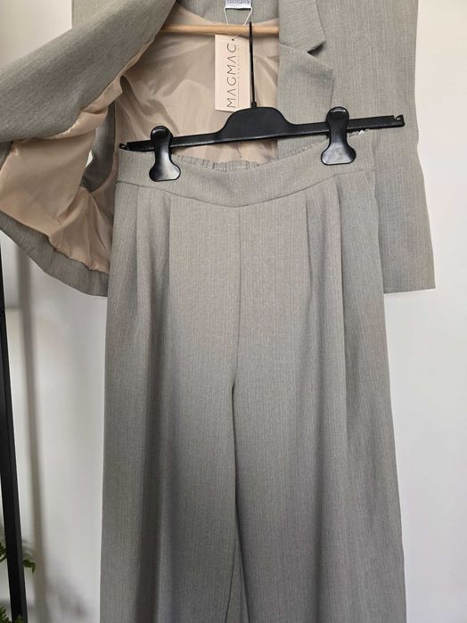 Komplet | Spodnie z wysokim stanem | Kamizelka | MagMac | Butik