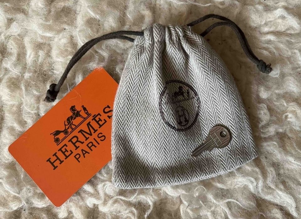 Пыльник карточка ключик к сумке хермес